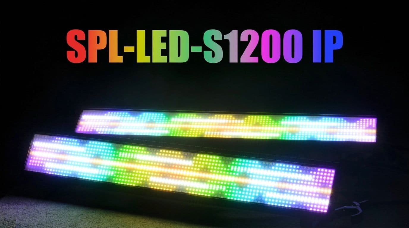STROBE BAR 1200 IP65 in action
